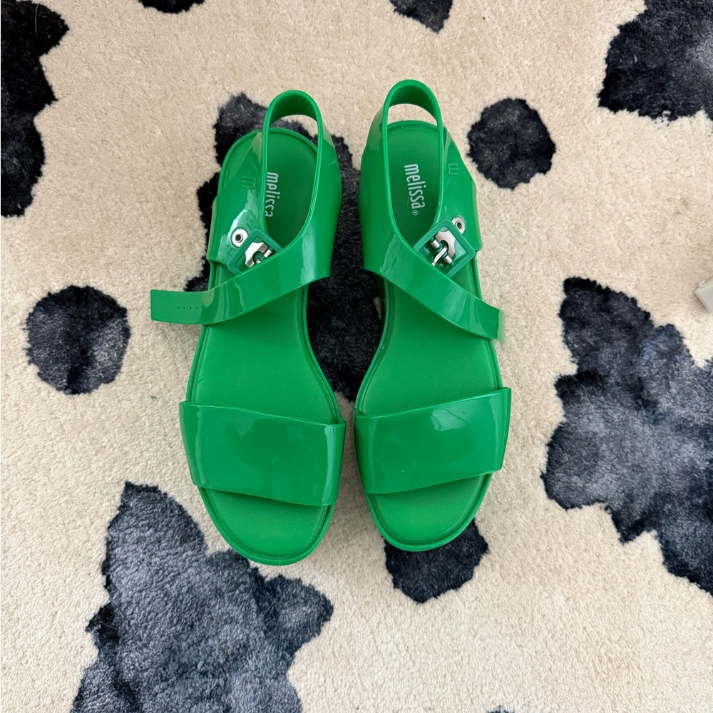 Melissa Green Sandals NWOT
